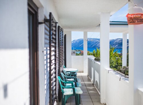 Apartments Jug - Standard Studio Apartment with Balcony and Sea View