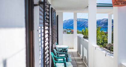 Apartments Jug - Standard Studio Apartment with Balcony and Sea View