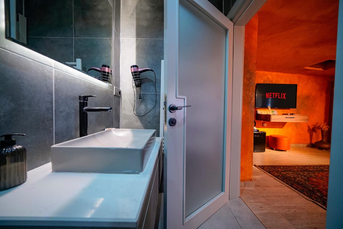 Deluxe Twin kamer | Lakens van Egyptisch katoen, luxe beddengoed, Select Comfort-bedden