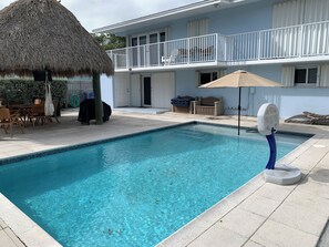 Beheizter Pool