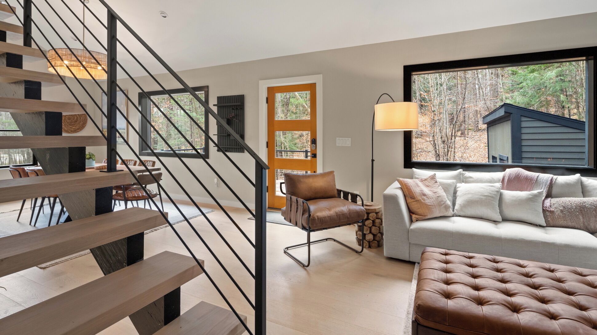 TV connectée, cheminée