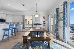 Dining - Courageous Beach House Suite D (Gulf Shores)