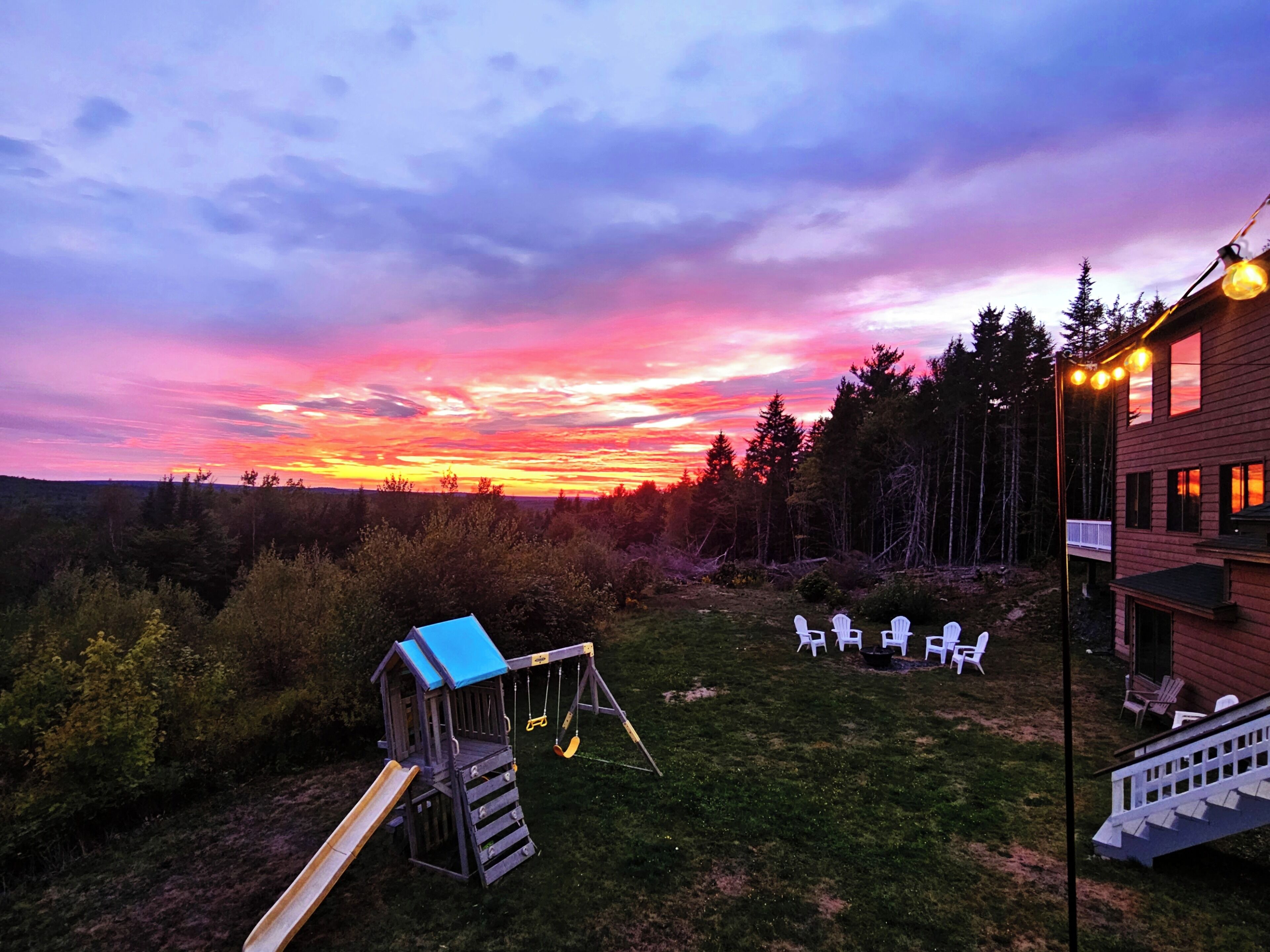 Utendørs lekeområde for barn