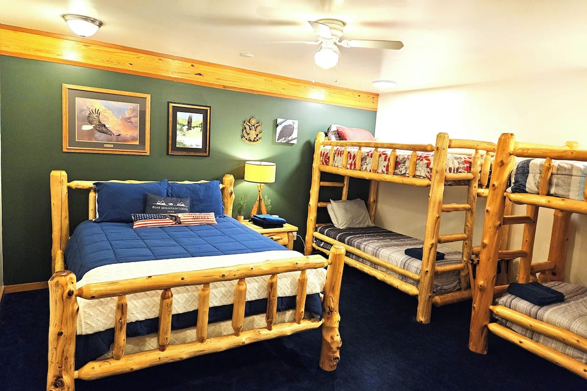Eagle Room | Premium bedding, memory foam beds, individually furnished