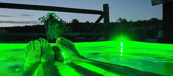 Bunkhouse East Cabin sleeps up to 12