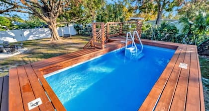 Boho Oasis with Heated Pool, Billiards, Shuffleboard & More