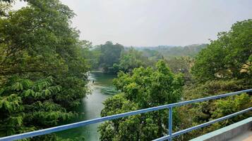 Vista des de l'allotjament