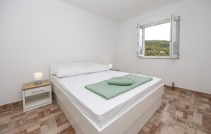 1 bedroom, iron/ironing board, travel crib, free WiFi