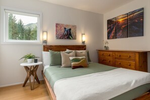 1 室のベッドルーム、WiFi (無料)、ベッドシーツ