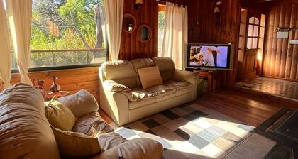 Escape to Our Cosy Wooden Cabin on Lake Calafquén: Your Perfect Staycation
