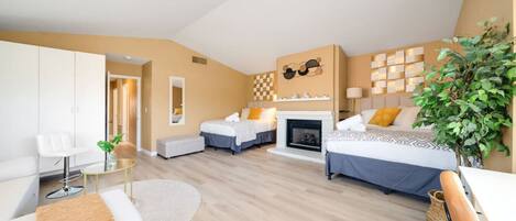 5 chambres, bureau, fer et planche à repasser, Wi-Fi