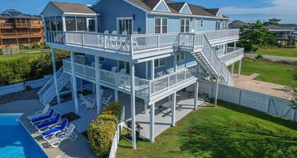 Sea Salt - NEW 6 bedroom home with spectacular views, pool,GameRm.