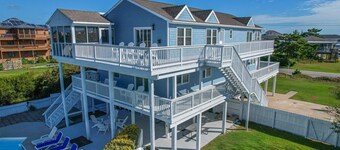 Sea Salt - NEW 6 bedroom home with spectacular views, pool,GameRm.