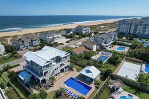 Exterior - All Shell Be Well - 8 bedrooms with ocean views and private pool (Virginia Beach)