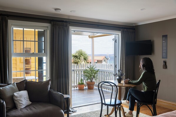 Deluxe Double or Twin Room, Sea View, Courtyard Area