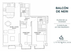 Floor plan - Balcón de Neri Living4Malaga (Málaga)