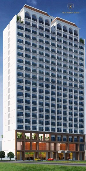 Building design - The Tribute Hotel (Quezon City)