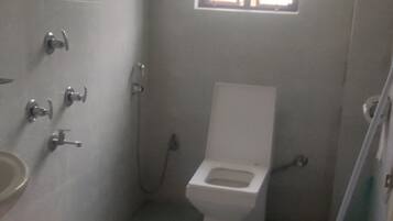 Free toiletries, slippers, towels, soap