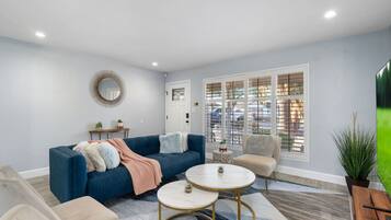 Télévision, cheminée