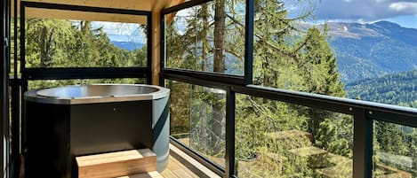 Bain à remous extérieur
