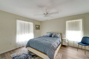 2 chambres, bureau, Wi-Fi, draps fournis