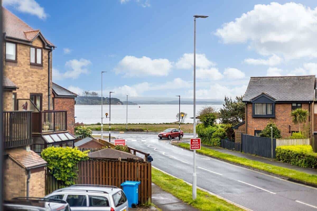 Blick von der Unterkunft