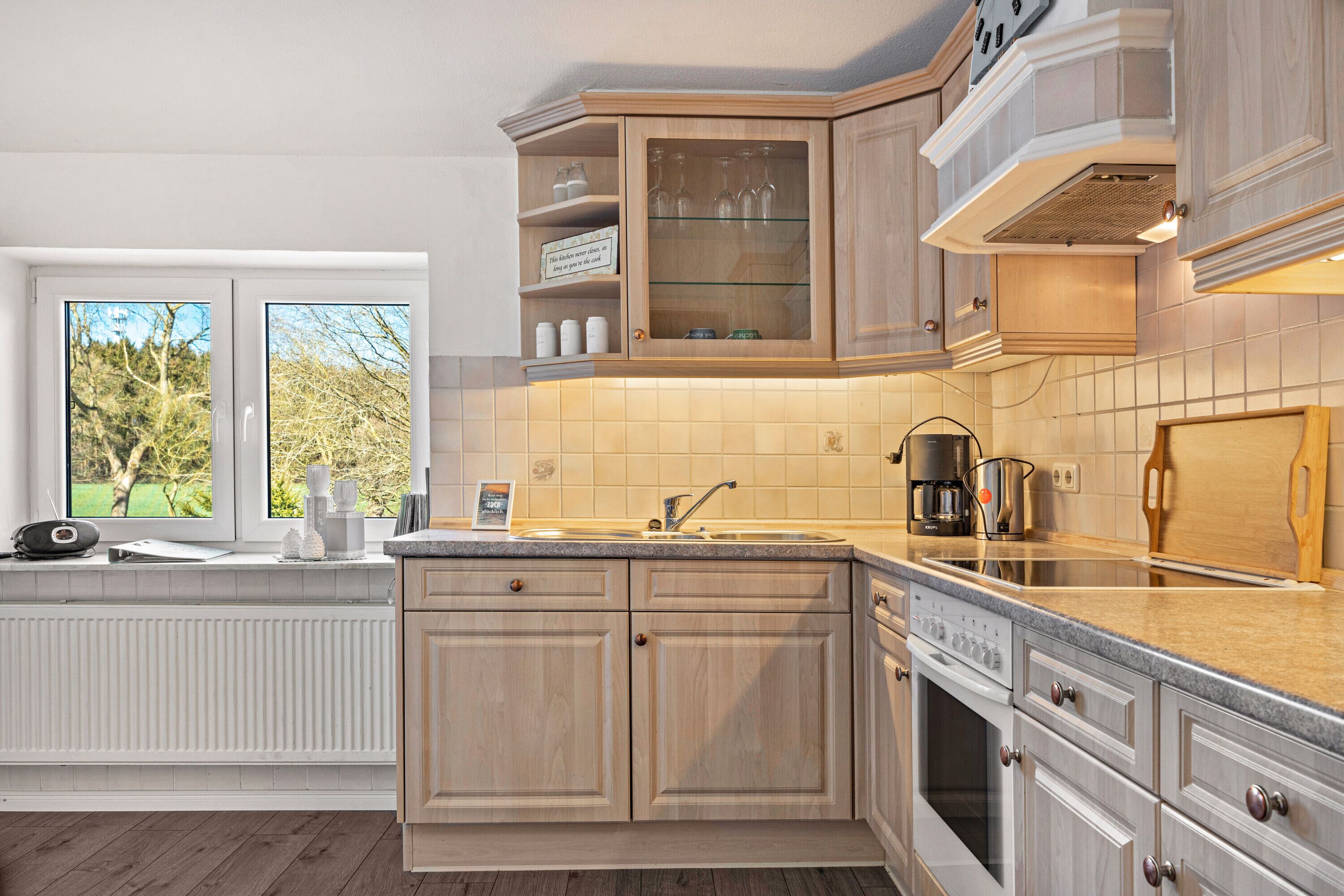 Kühlschrank, Ofen, Herdplatte, Geschirrspüler