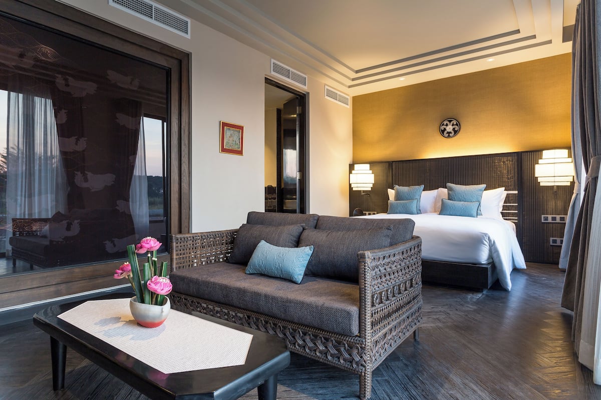 Chambre Deluxe Double ou avec lits jumeaux, vue fleuve
