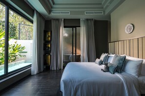 Villa, 1 Schlafzimmer, eigener Pool | Kostenlose Minibar, Zimmersafe, Bügeleisen/Bügelbrett, kostenloses WLAN