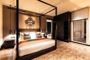 别墅, 2 间卧室, 私人游泳池 | 迷你吧（备有免费物品）、客房内保险箱、熨斗/熨板、免费 WiFi