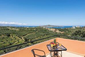 Family Villa, 3 Bedrooms, Sea View, Mountainside | Balcony view