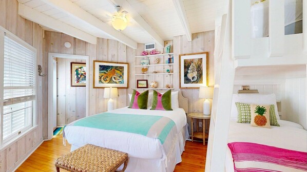 2 chambres, Wi-Fi gratuit, draps fournis