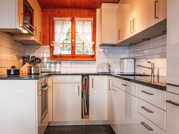 Microwave, oven, dishwasher, toaster