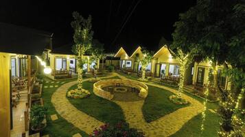 Majoituspaikan julkisivu