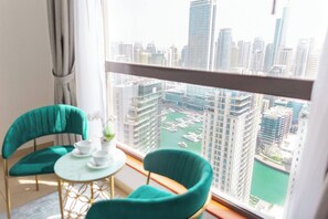 Appartement, 2 chambres, balcon | Vue depuis lâhĂ©bergement