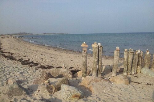 High bank with sea view