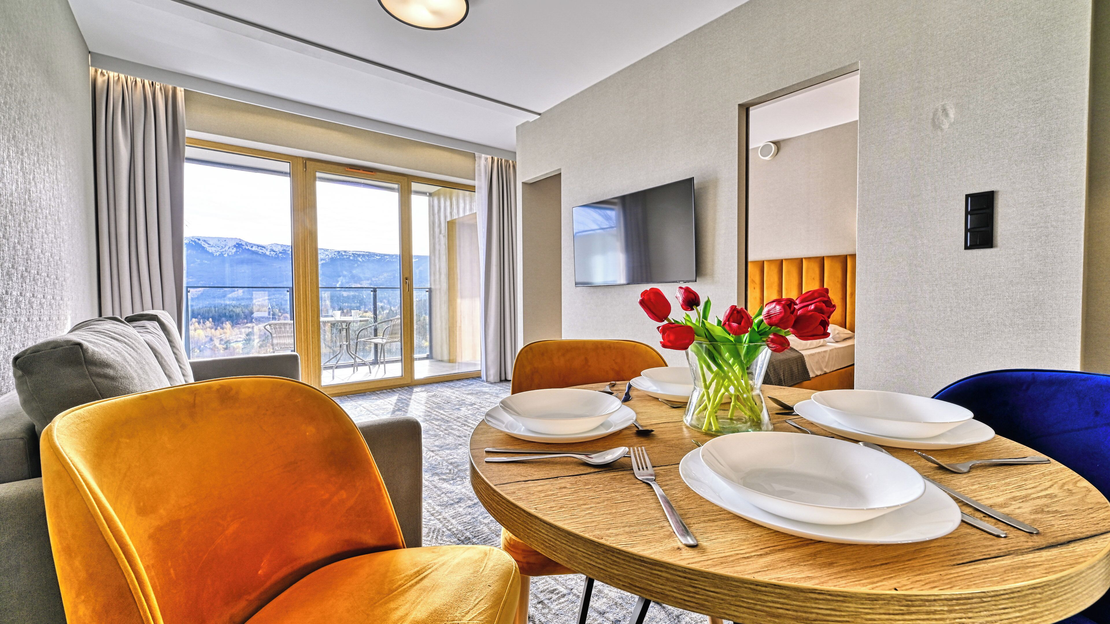 Apartment (1209) | Living area | Flat-screen TV