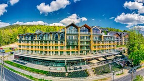 Majoituspaikan julkisivu