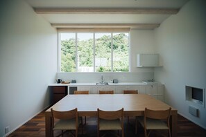 Condo | Private kitchen | Microwave, electric kettle, highchair - Colorit GOTO ISLANDS (Goto)
