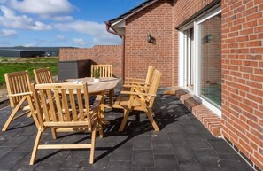 Outdoor dining - Holiday home Lüttje Steern (Hage)