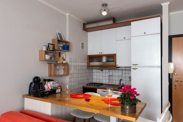 Apartment, 1 Bedroom | Private kitchenette | Espresso maker, electric kettle, toaster