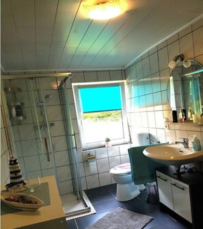Dusj og håndklær