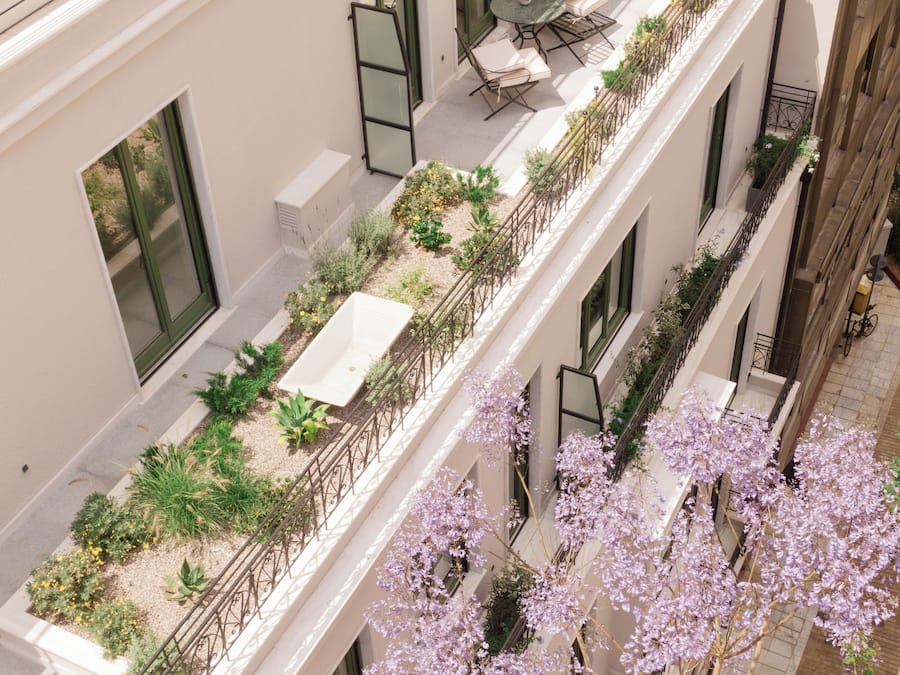 Rooftop terrace