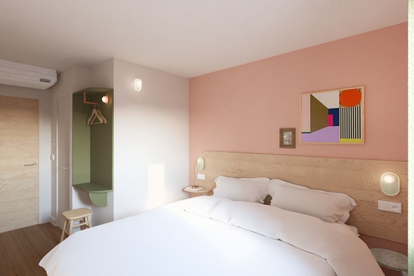 Literie de qualité supérieure, surmatelas, chambres insonorisées