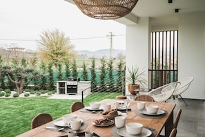 Opções para refeição ao ar livre