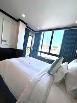 Tremannsrom – premium | Byutsikt