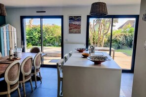 Dining - RARE - New house with swimming pool  (Cabourg)