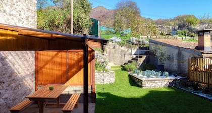 Historic house in the artistic village of Brè (THE SECRET GARDEN)