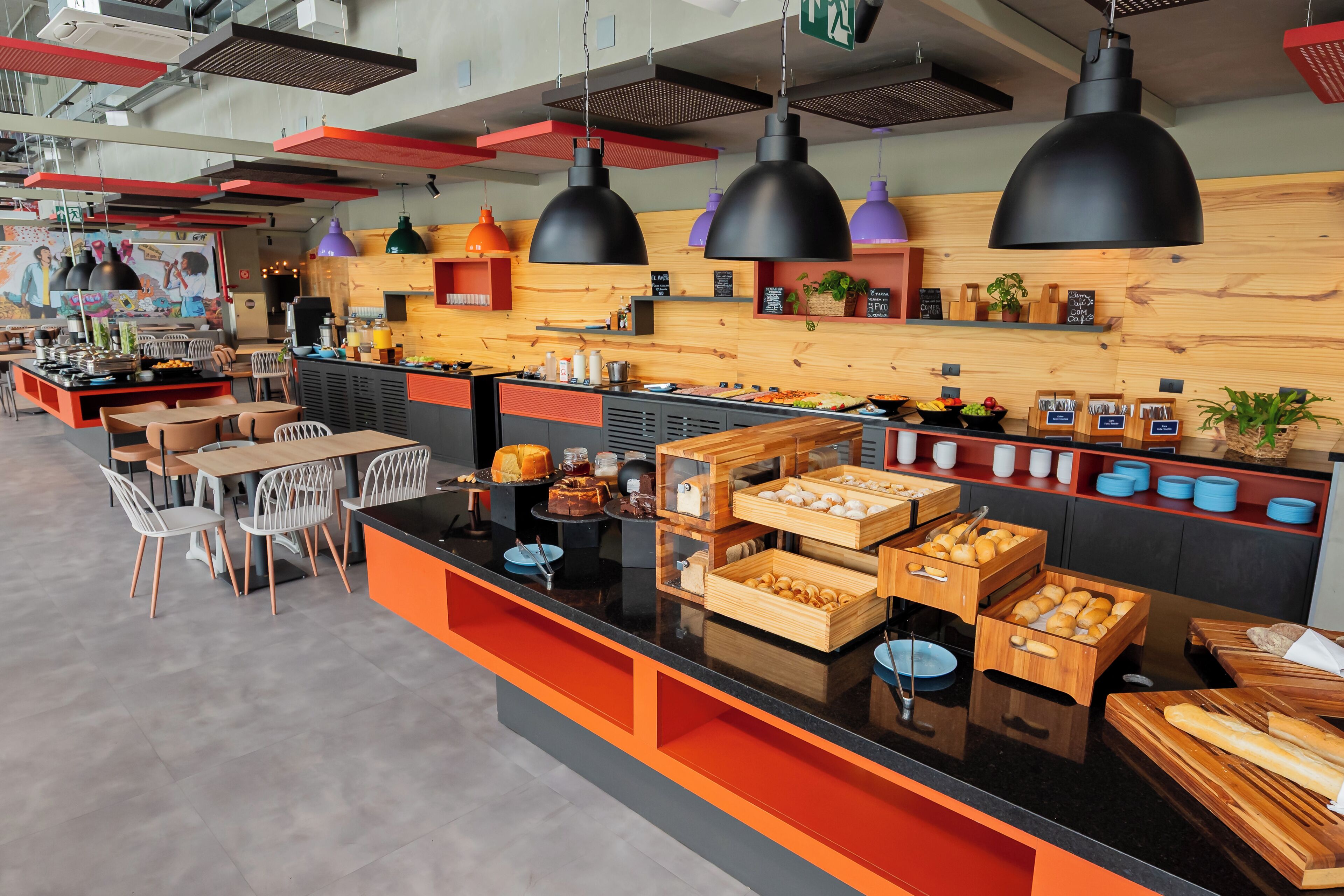 Morgenmadsbuffet hver dag mod et gebyr