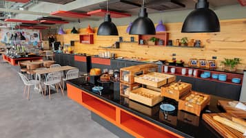 Morgenmadsbuffet hver dag mod et gebyr